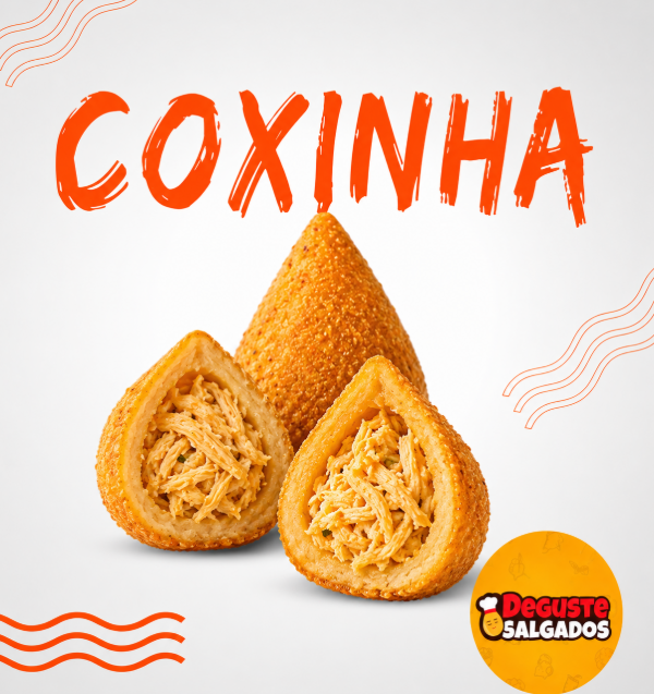 Coxinha de frango Deguste Salgados