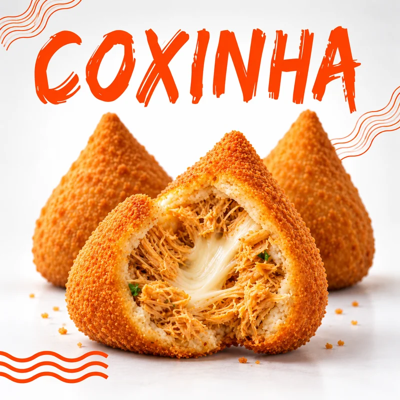 Coxinha de frango Deguste Salgados