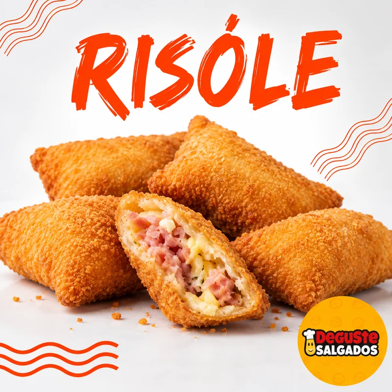 Risole de presunto e queijo